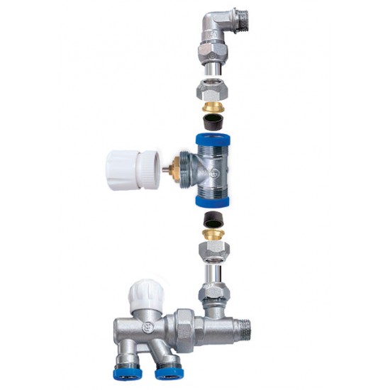 Θερμοστατικός Διακόπτης Ίσιος Brass Form 724