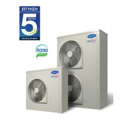 Carrier 30AWH 04P Monobloc Αντλία Θερμότητας Αέρα Νερού για Θέρμανση, Ψύξη και Ζεστό Νερό Χρήσης 4 kW