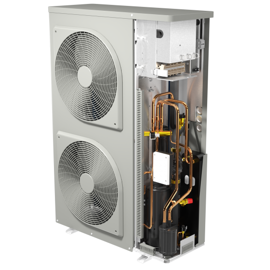 Carrier 30AWH 14P Monobloc Αντλία Θερμότητας Αέρα Νερού για Θέρμανση, Ψύξη και Ζεστό Νερό Χρήσης 14 kW-3Φ