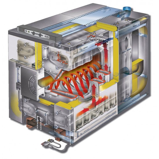 De Dietrich GT 530-12 Χυτοσίδηρος Λέβητας Πετρελαίου / Αερίου 696 kW