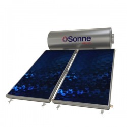 Sonne Aktion Χάλκινος Ηλιακός Θερμοσίφωνας 300lt Διπλής Ενέργειας με 2 Επιλεκτικούς Συλλέκτες PHAETHON 2.0 m²