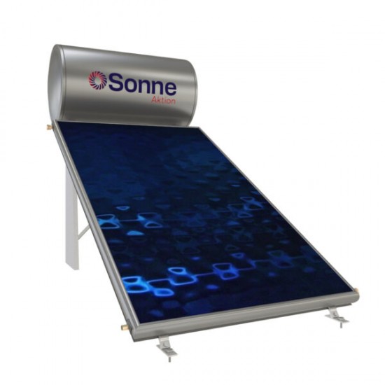 Sonne Aktion Glass Ηλιακός Θερμοσίφωνας 160lt Διπλής Ενέργειας με 1 Επιλεκτικό Συλλέκτη PHAETHON 2.40 m²