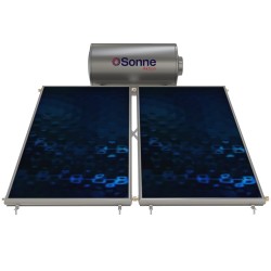 Sonne Aktion Glass Ηλιακός Θερμοσίφωνας 200lt Διπλής Ενέργειας με 2 Επιλεκτικούς Συλλέκτες PHAETHON 1.70 m²