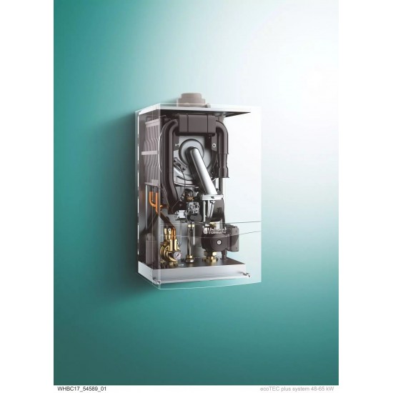 Vaillant ecoTEC plus VU 656 -5 Επιτοίχιος Λέβητας Αερίου Συμπύκνωσης 59 kW