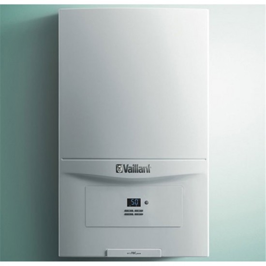 Vaillant ecoTEC pure VUW 236-2 Επιτοίχιος Λέβητας Αερίου Συμπύκνωσης για Θέρμανση και Ζεστό Νερό Χρήσης 19 kW