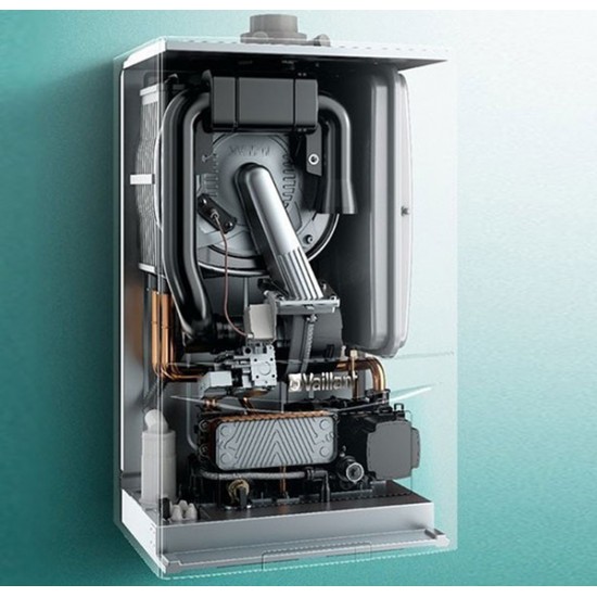 Vaillant ecoTEC pure VUW 236-2 Επιτοίχιος Λέβητας Αερίου Συμπύκνωσης για Θέρμανση και Ζεστό Νερό Χρήσης 19 kW